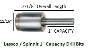 product Spinnit 5/16" Drill Bit  1" Drill Capacity
